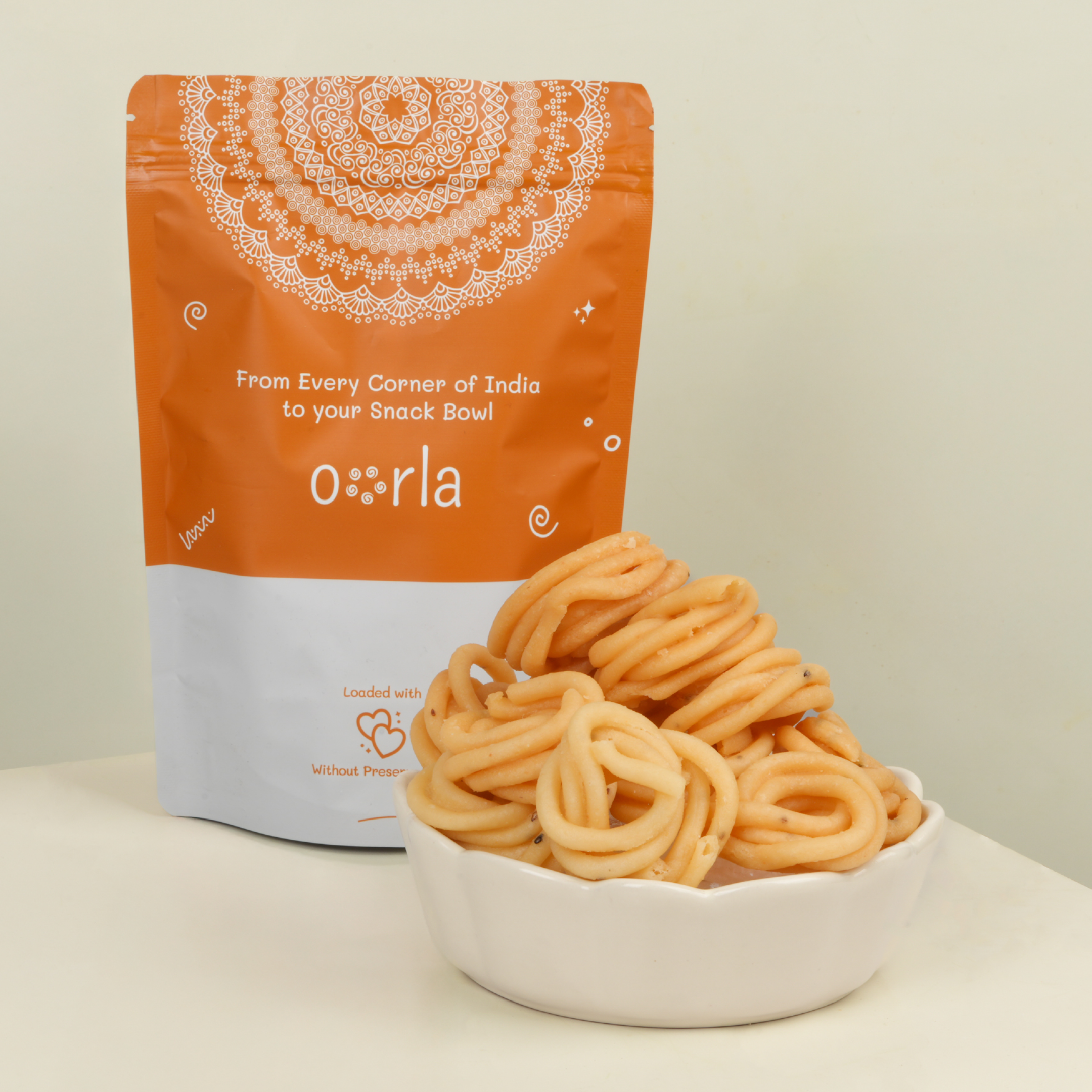 Chettinadu Thenkuzhal Murukku (Norukkal)