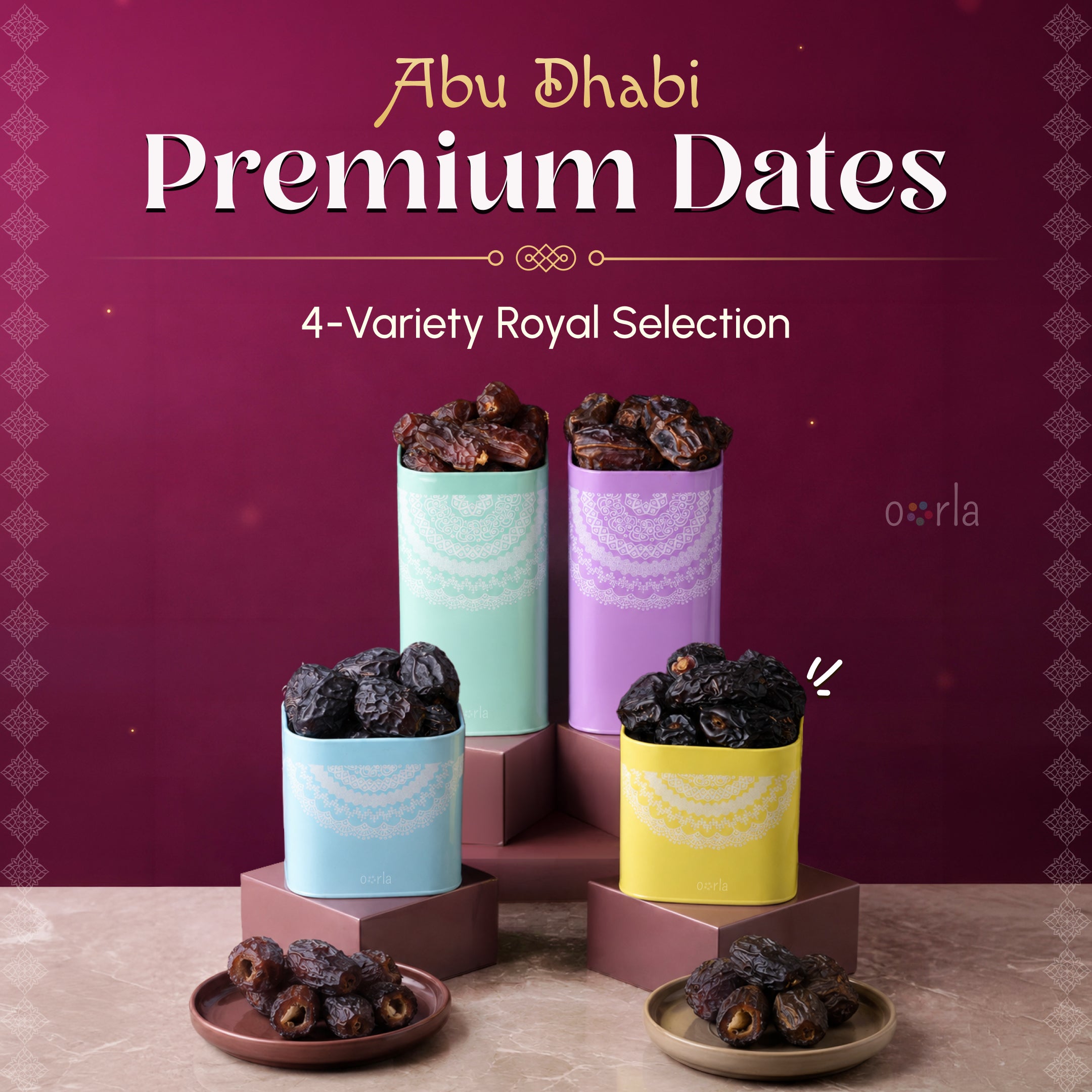 Abu Dhabi Premium Dates Combo