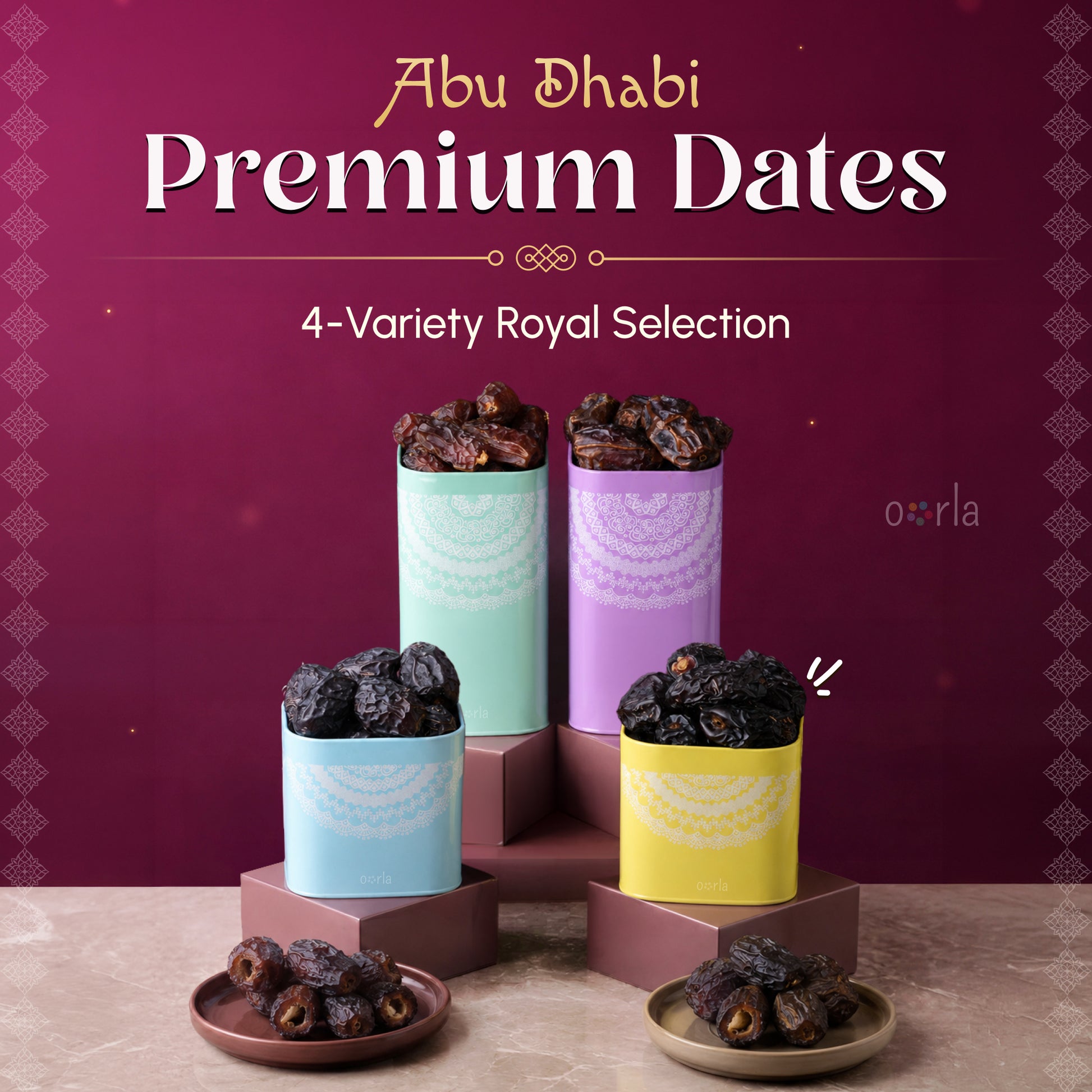 Abu Dhabi Premium Dates Combo