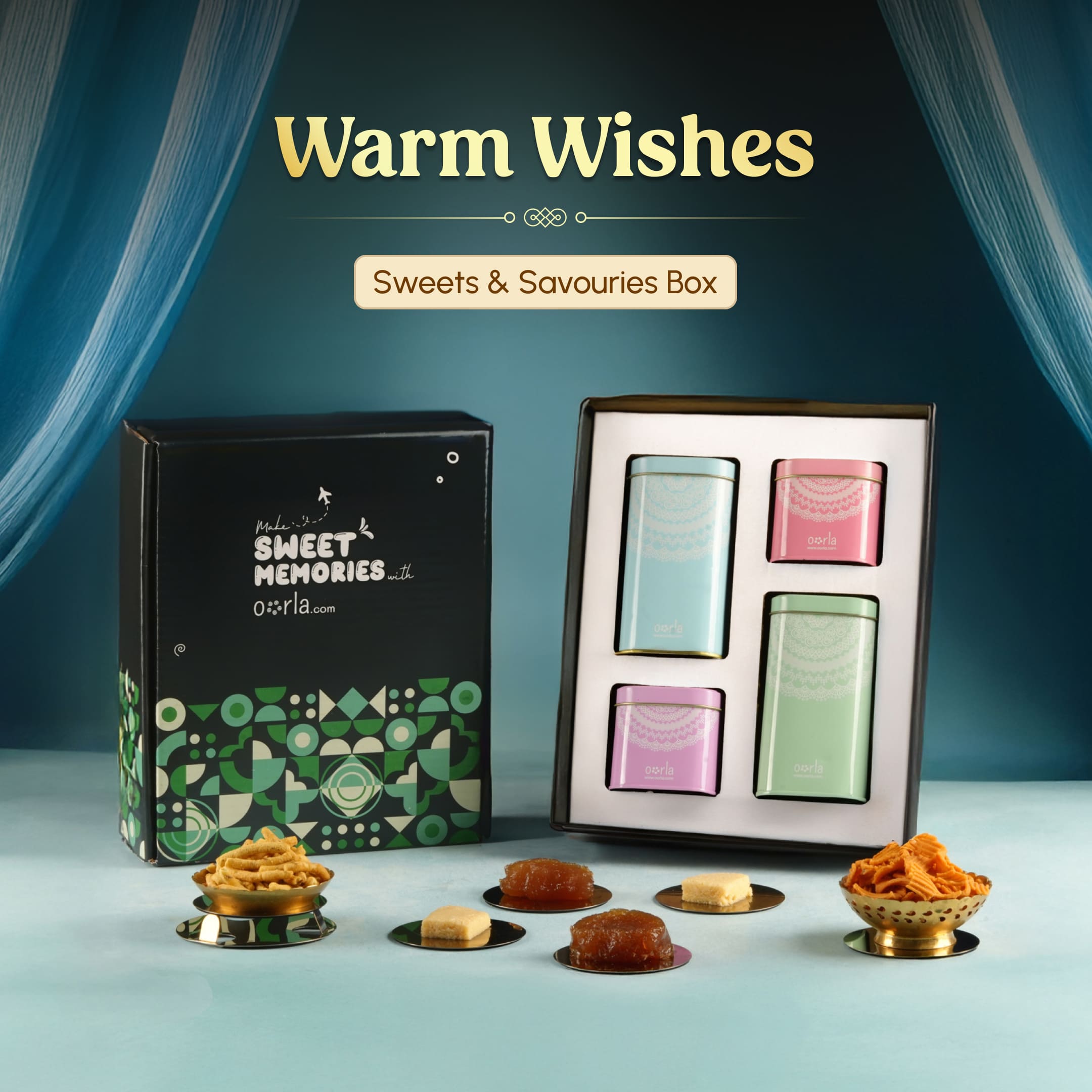 Warm Wishes – Sweets & Savouries Box