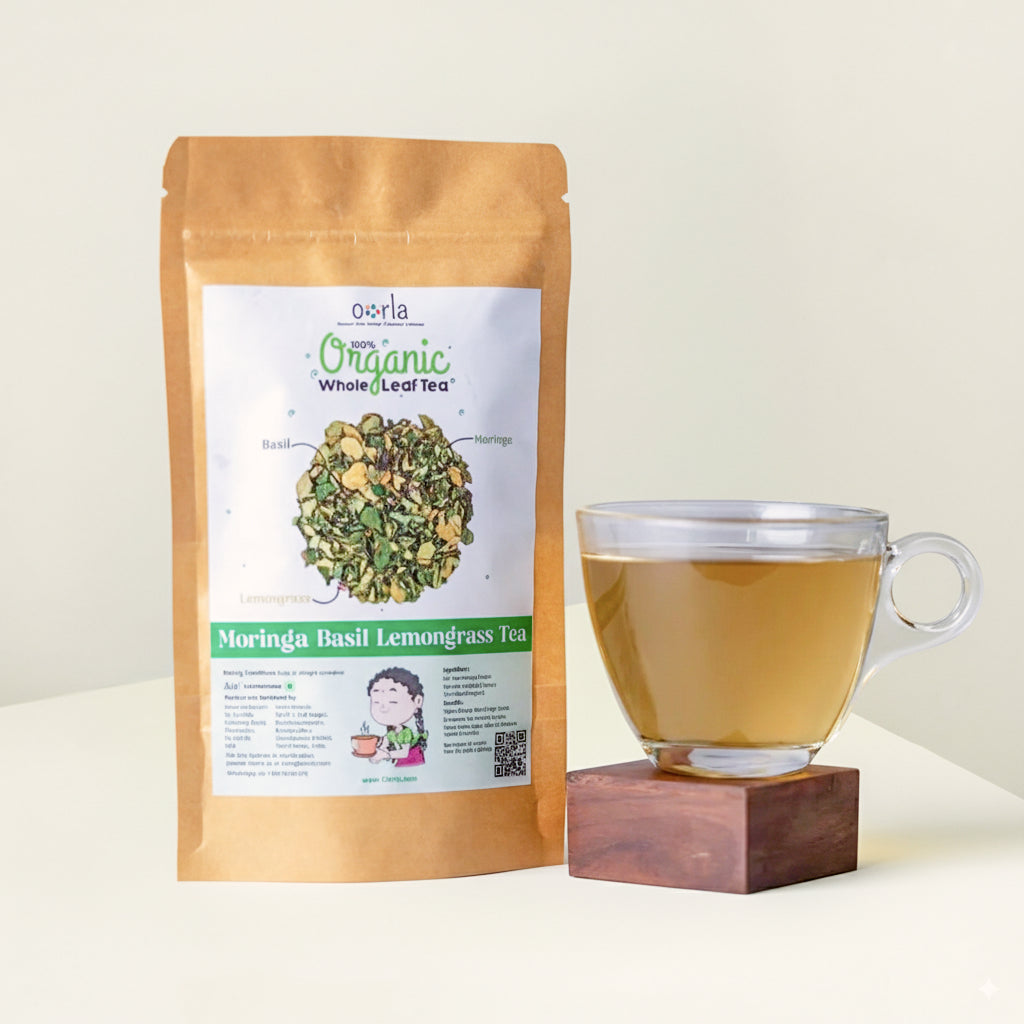 Moringa Basil Lemongrass Tea