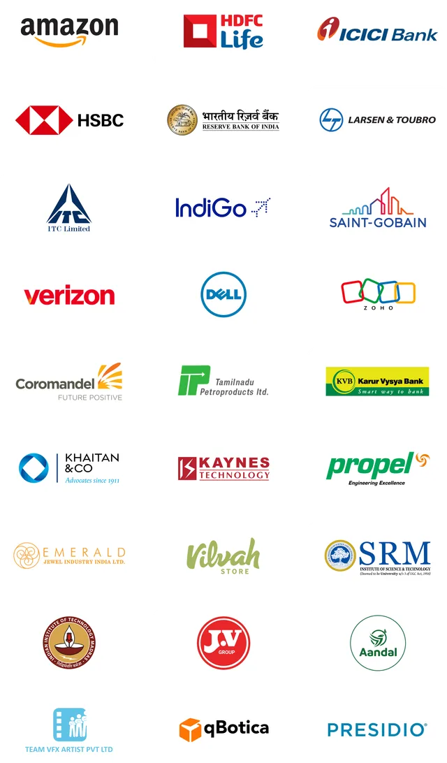 Logos of Oorla clients